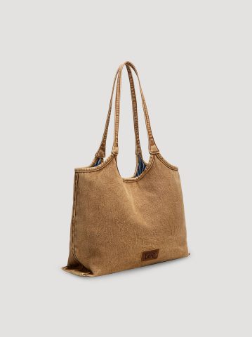 Women's Denim Canvas Tote Bag