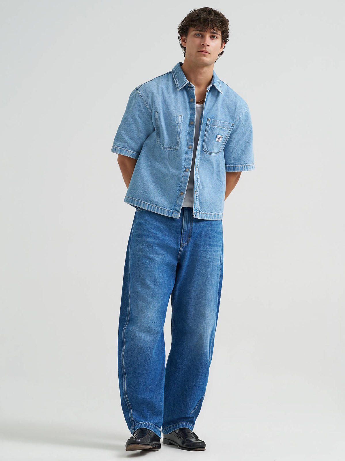 Men's 100% Cotton Loose Barrel Jean - view 10