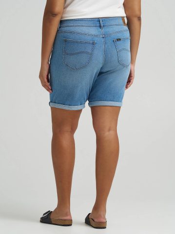 Women's Legendary Relaxed Denim Bermuda (Plus)