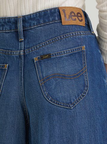 Women's Premium LQD Slouchy Pleated Trouser Jean
