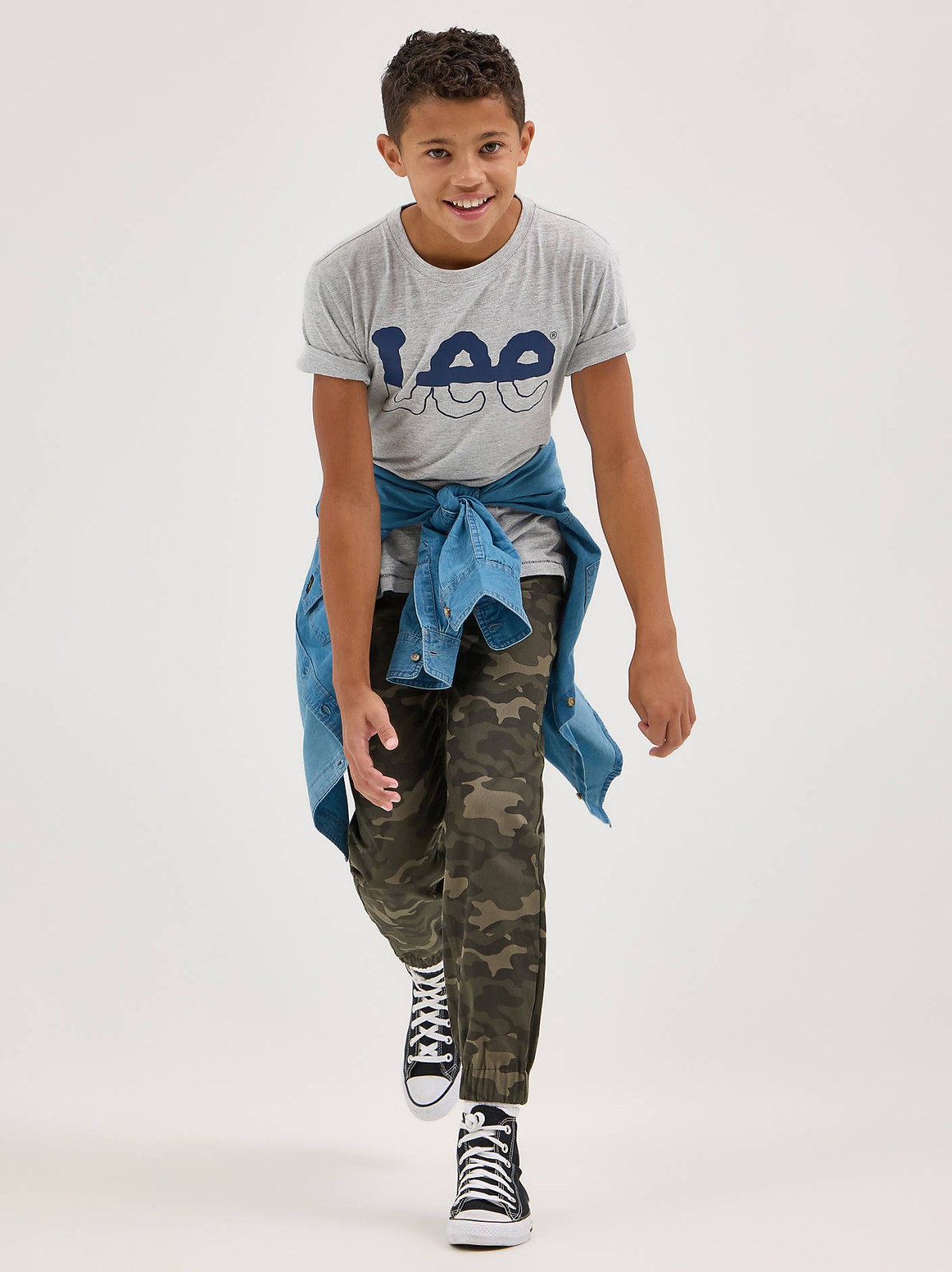 Boy's X-treme Motion Twill Jogger - view 7