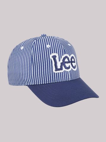 Women's Railroad Stripe Logo Hat