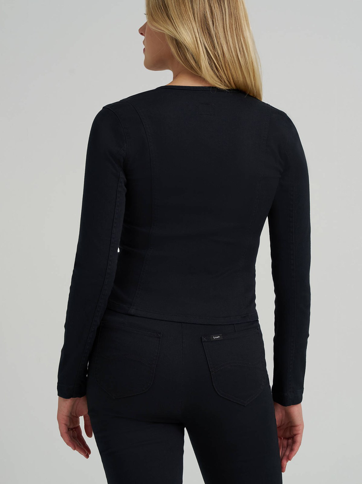 Women's Seamed Zip Front Jacket - view 2