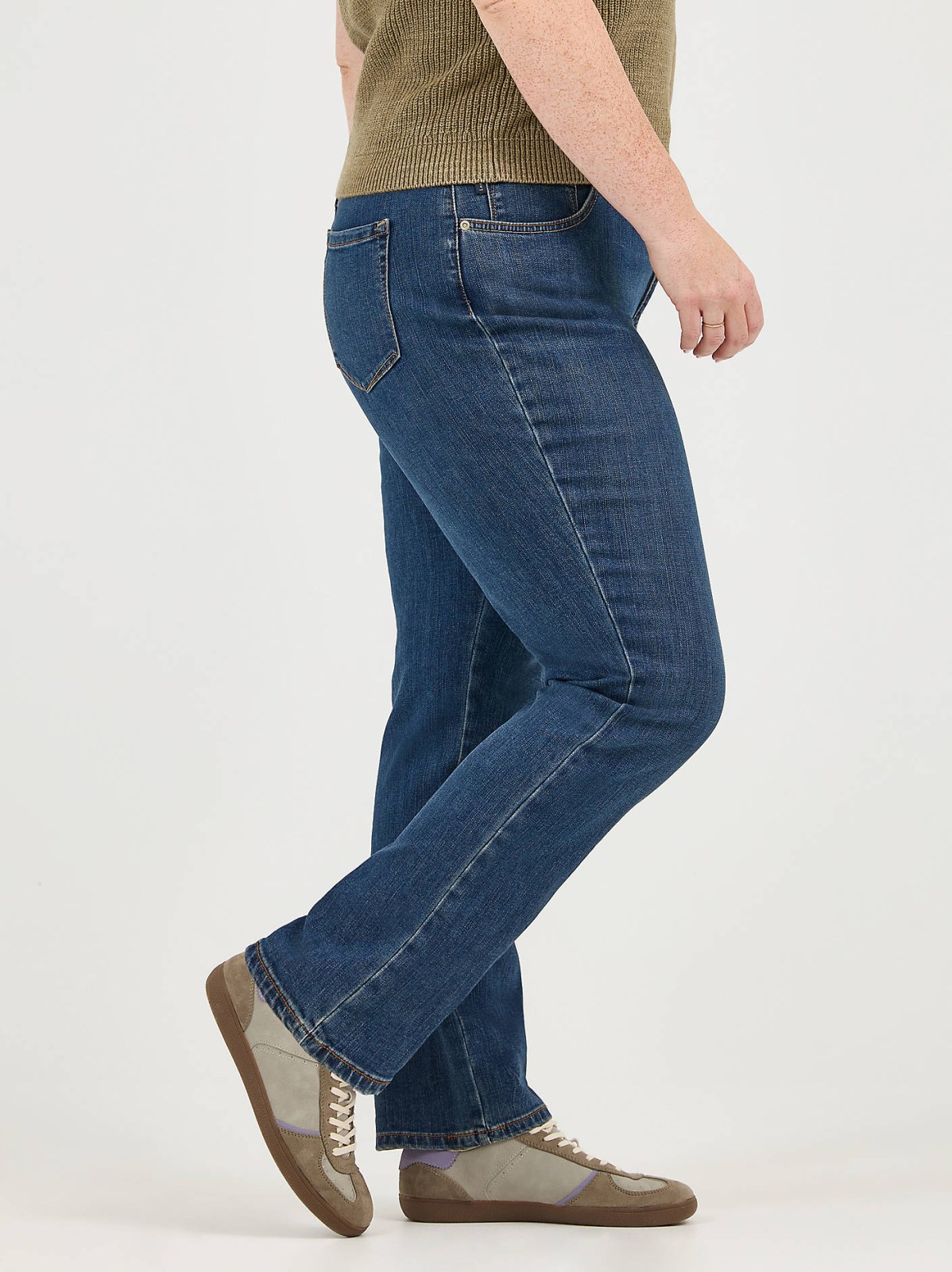 Women's Instantly Slims Relaxed Fit Straight Leg Jean (Plus) - view 4