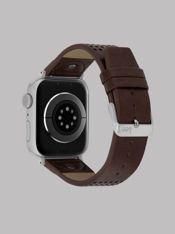 Perforated Vegan Leather Universal Watchband