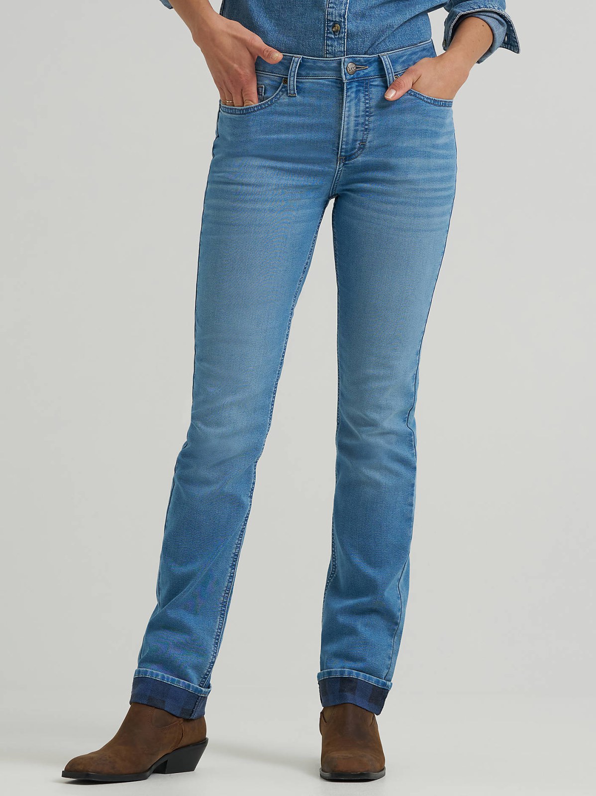 Women's Legendary Single Layer Warming Straight Jean - view 2