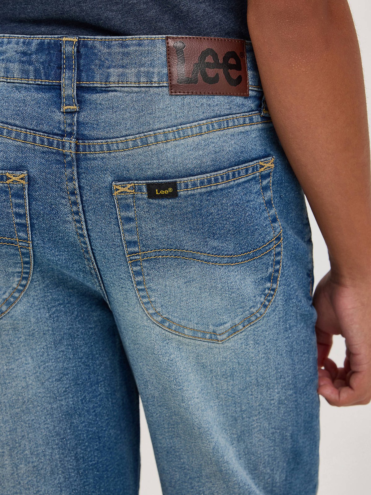 Boy's Regular Straight Stretch Jean - view 5