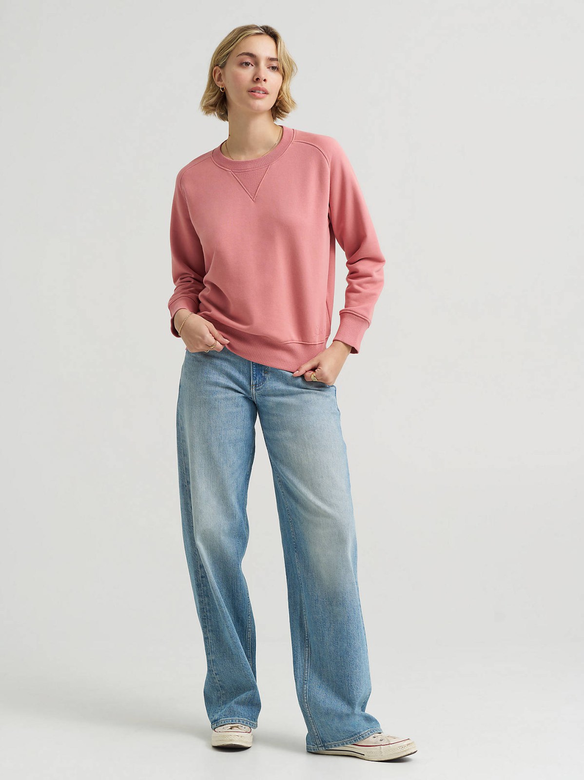 Women's Tonal Logo Raglan Sweatshirt - view 3