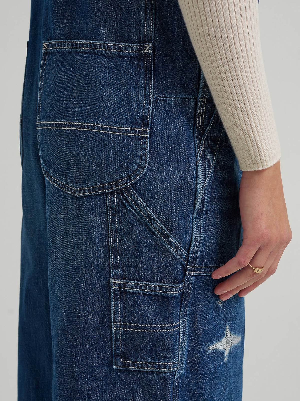 Women's Relaxed Straight Bib Overall - view 9