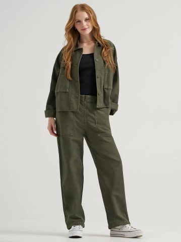 Women's High Rise Loose Utility Pant