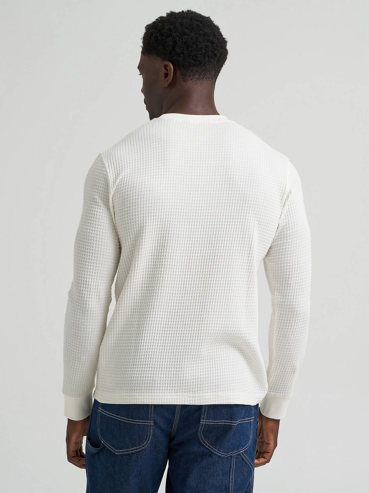 Men's Long Sleeve Waffle Thermal - view 3