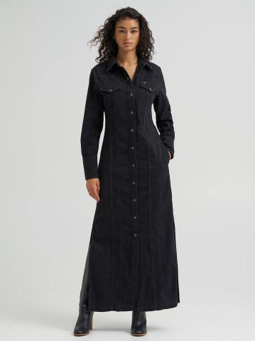 Women' s Western Maxi Dress Women' s Western Maxi Dress