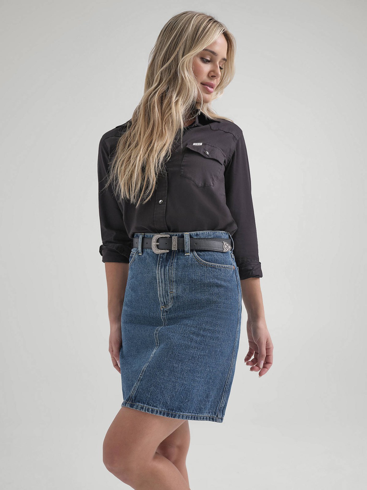 Women's Lee® x J.Crew Denim Skirt