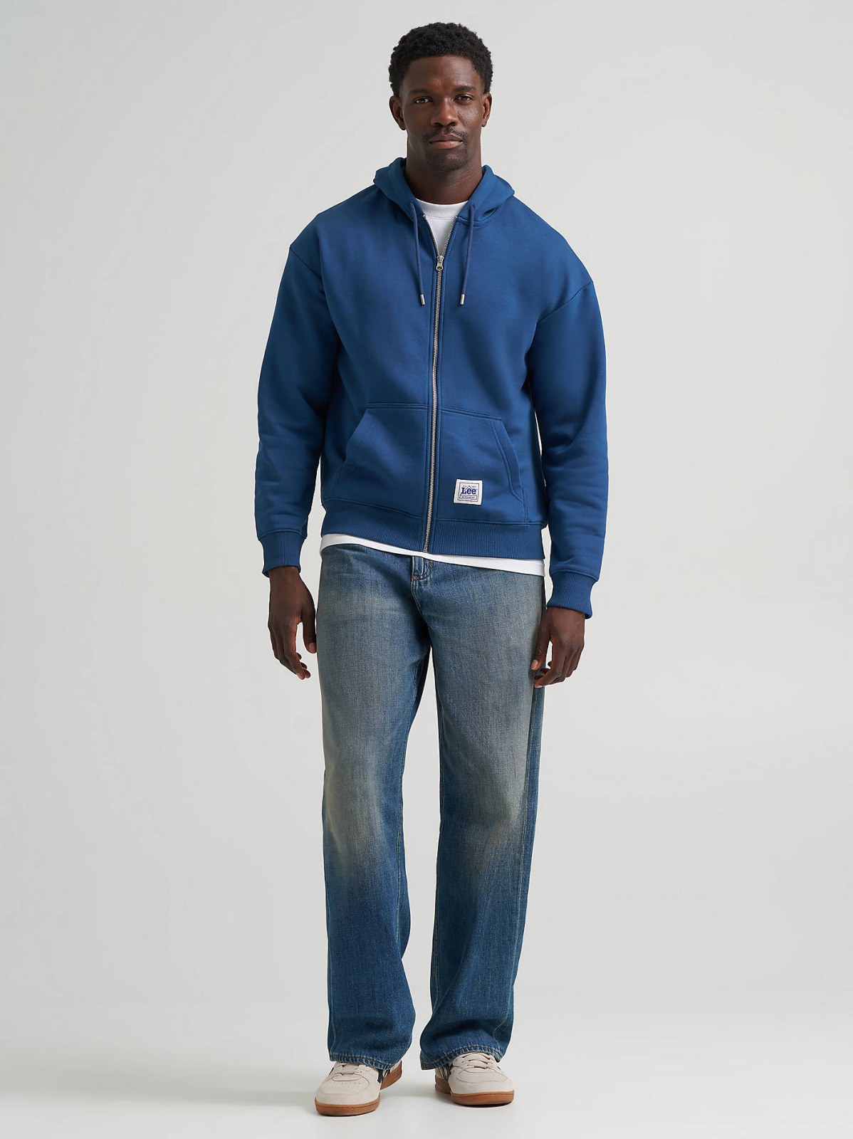 Men's Relaxed Fit Essential Workwear Full Zip Jacket - view 6