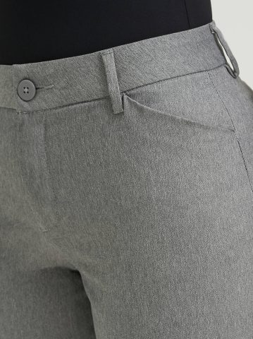 Women's Wrinkle Free Relaxed Fit Straight Leg Pant