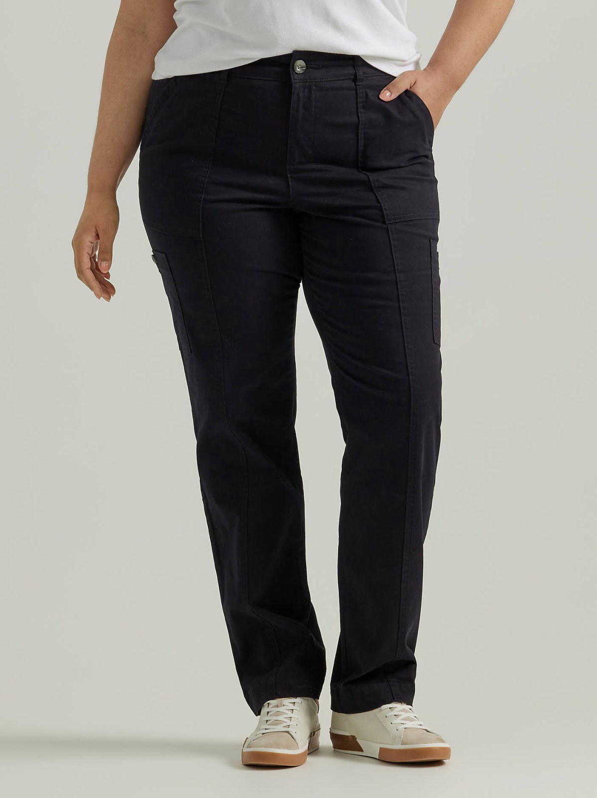 Women's Ultra Lux Comfort with Flex-to-Go Loose Utility Pant (Plus) - view 2