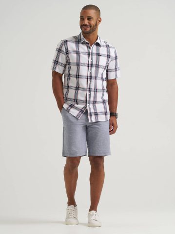 Men's Short Sleeve All Purpose Button Down Shirt