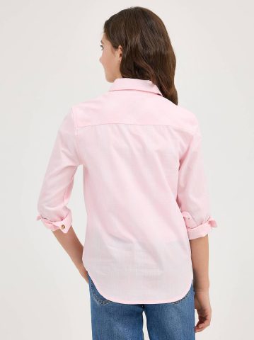 Girl's Plaid Button Down Shirt