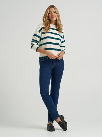 Women's Striped Chenille Sweater