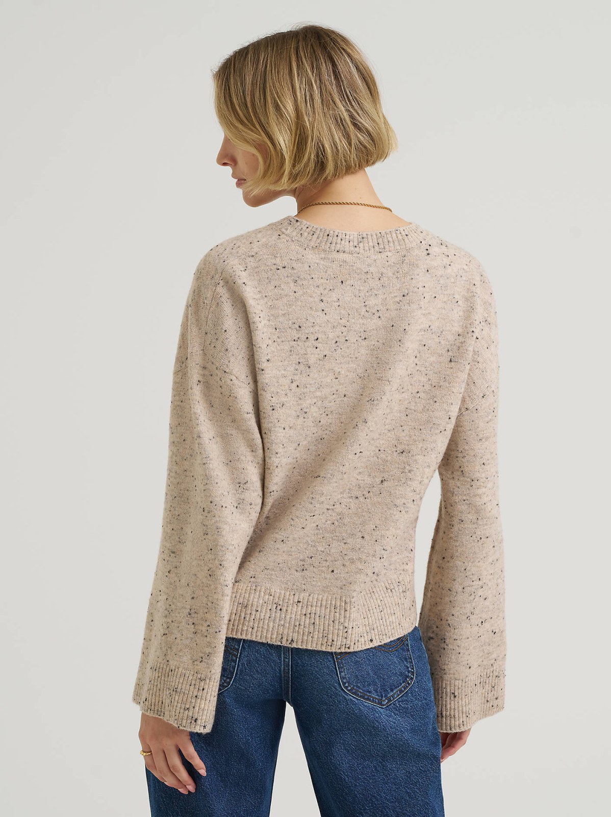 Women's Wide Sleeve Sweater - view 3