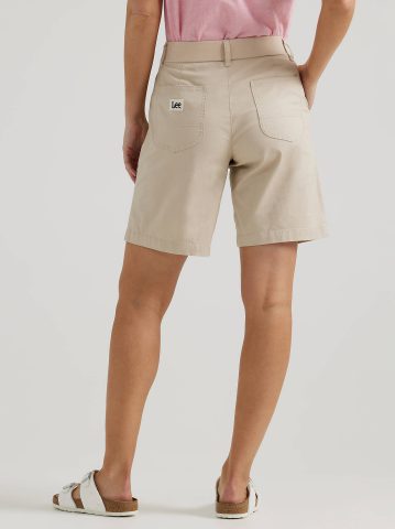 Women's Ultra Lux Comfort with Flex-To-Go Relaxed Fit Utility Bermuda