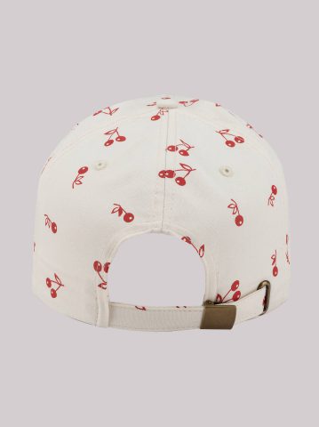 Women's All Over Cherry Print Dad Cap