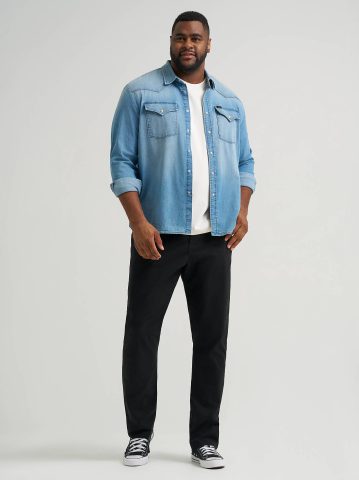 Men's Extreme Motion Straight Fit Tapered Leg Jean (Big & Tall)
