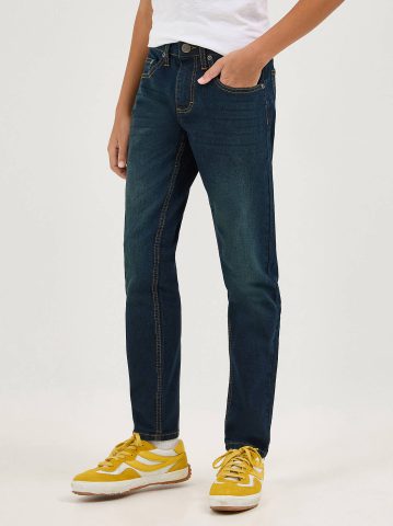 Boy's Slim Straight Stretch Jean