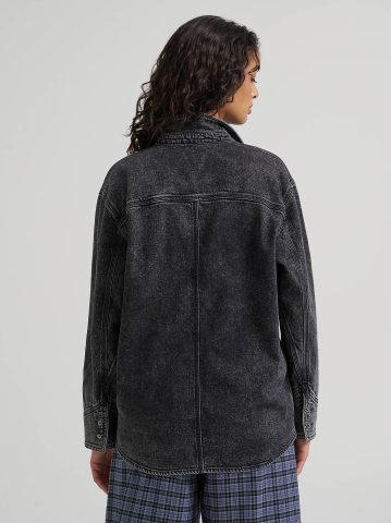 Women's Oversized Button Up Shirt