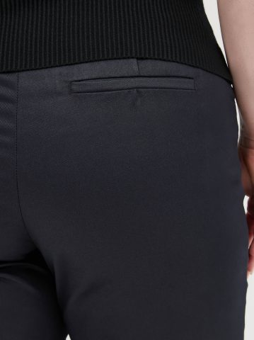 Women's Wrinkle Free Relaxed Fit Straight Leg Pant (Plus)