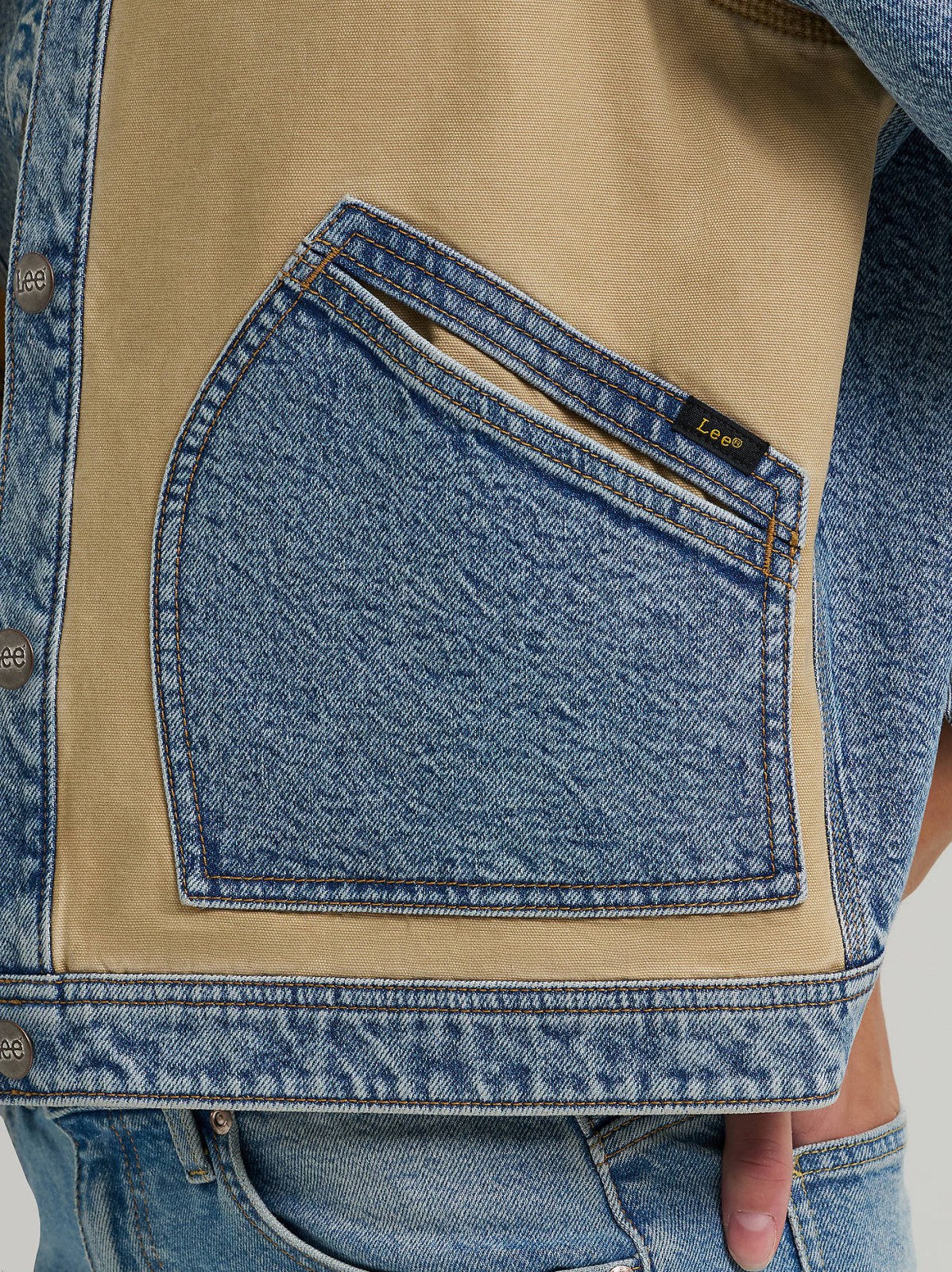 Women's Mixed Media Jacket - view 6