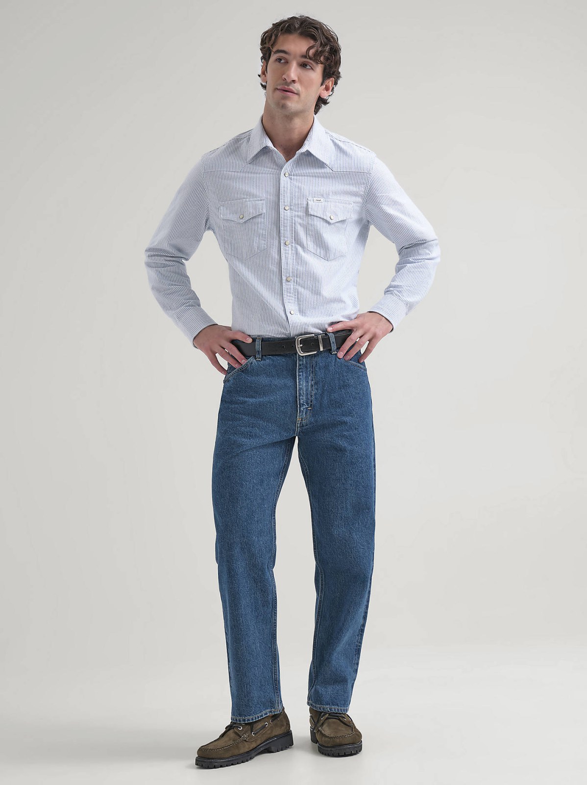 Men's Lee® x J.Crew Oxford Western Shirt - view 3