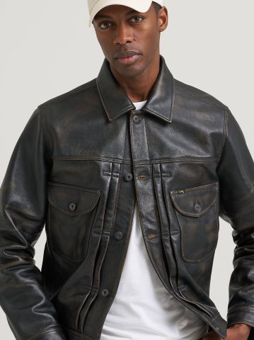 Men's Lee 101™ Leather Cowboy Jacket