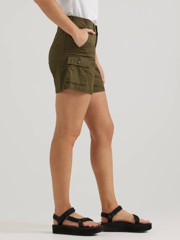 Women's Ultra Lux Comfort with Flex-to-Go Relaxed Fit Cargo Short