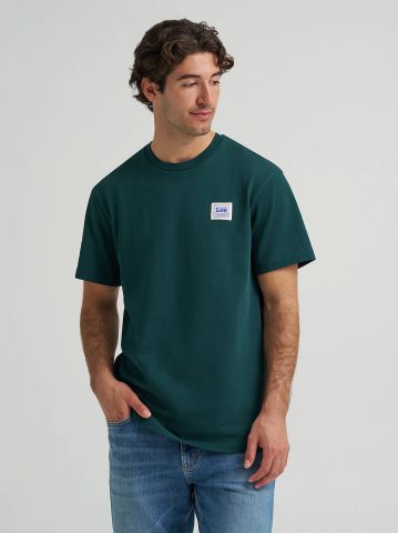 Men's Relaxed Fit Patch Logo Tee