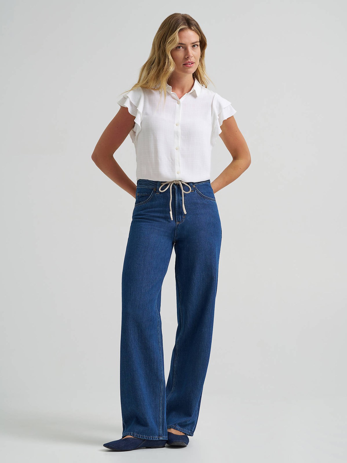 Women's Legendary Loose Drawstring Trouser Jean - view 2