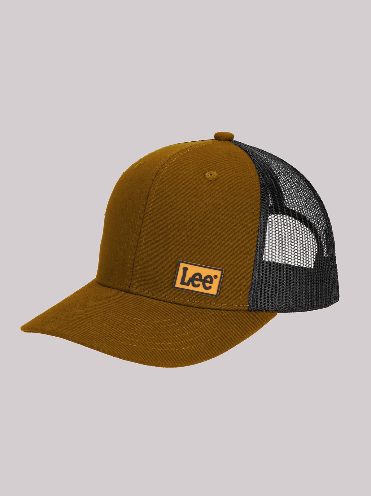 Men's Rubber Logo Patch Mesh Hat - view 2