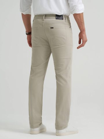Men's Regular Straight Twill Pant