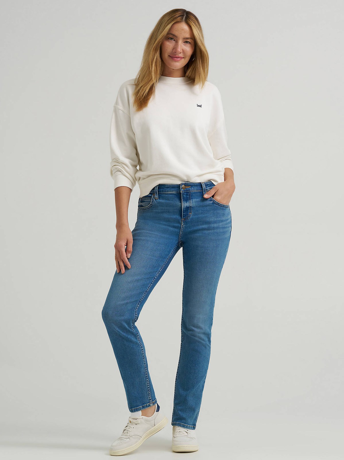 Women's Legendary High Rise Slim Straight Jean