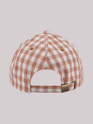 Women's Gingham Logo Hat