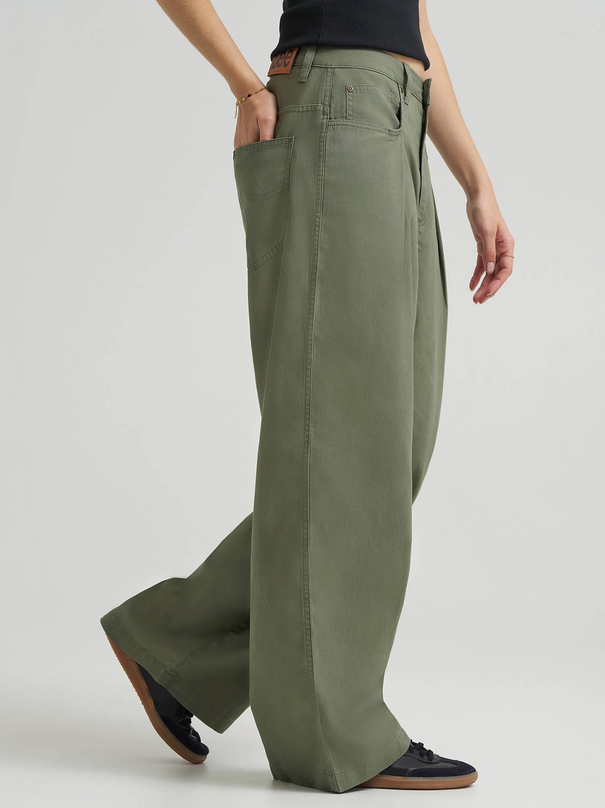 Women's Low Rise Slouch Chino Pant - view 4