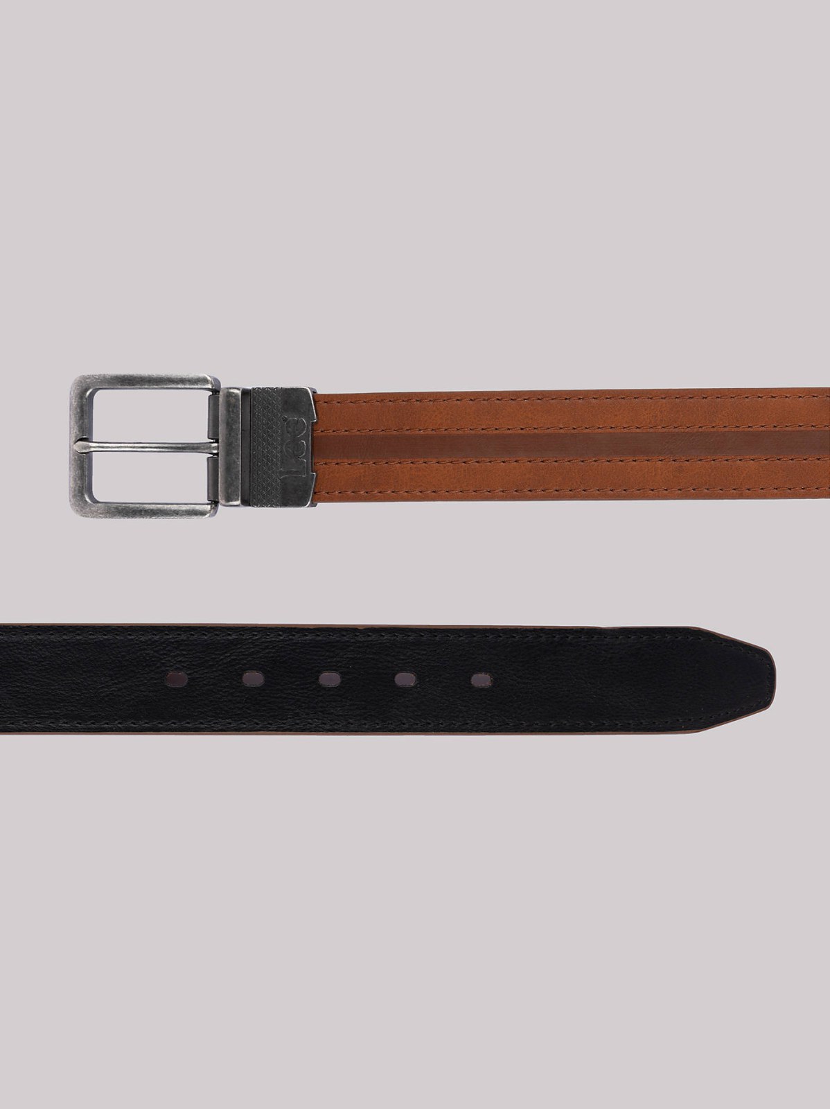 Men's Embossed Center Reversible Belt - view 2
