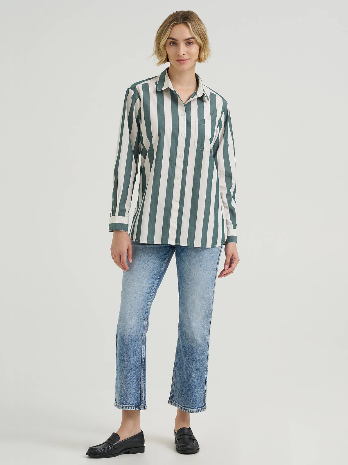 Women's Boyfriend Button Down Shirt - view 4