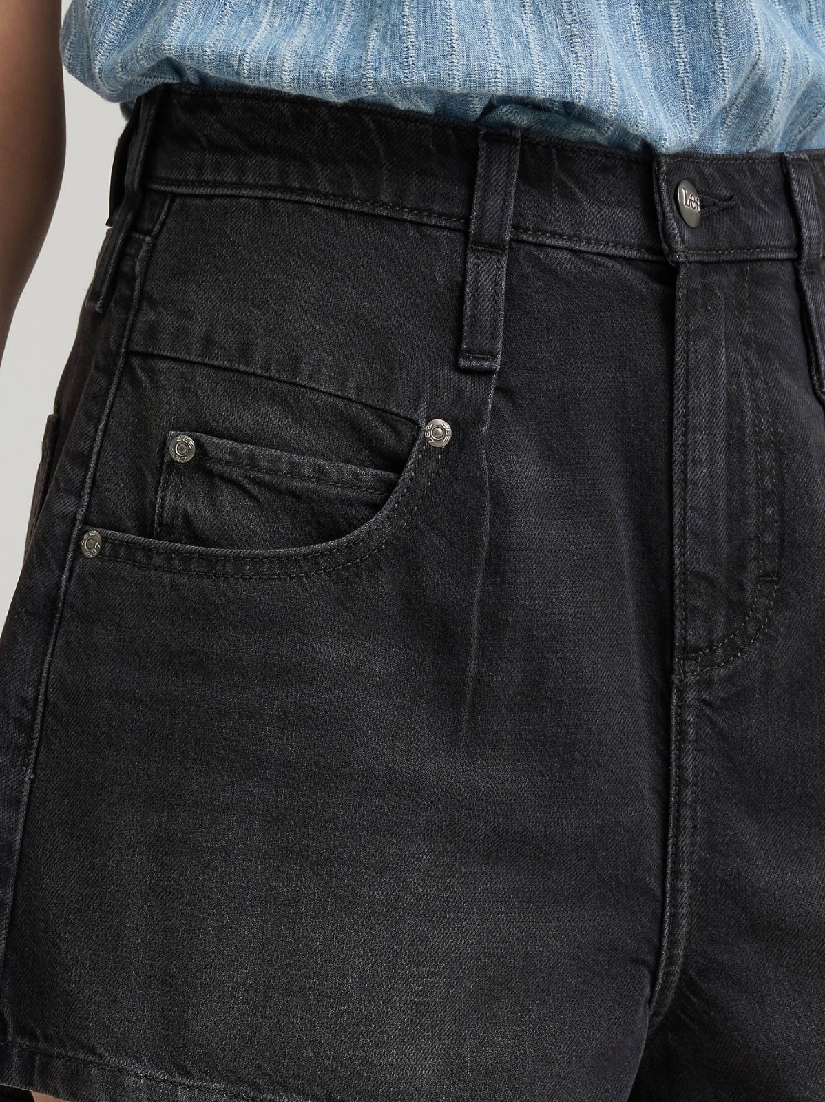 Women's High Rise Flirty Denim Short - view 6