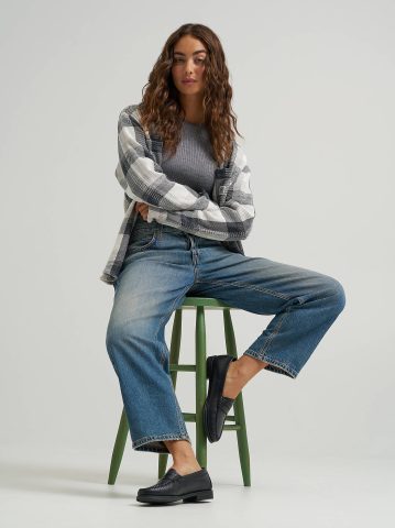 Women's Low Slung Slouch Jean
