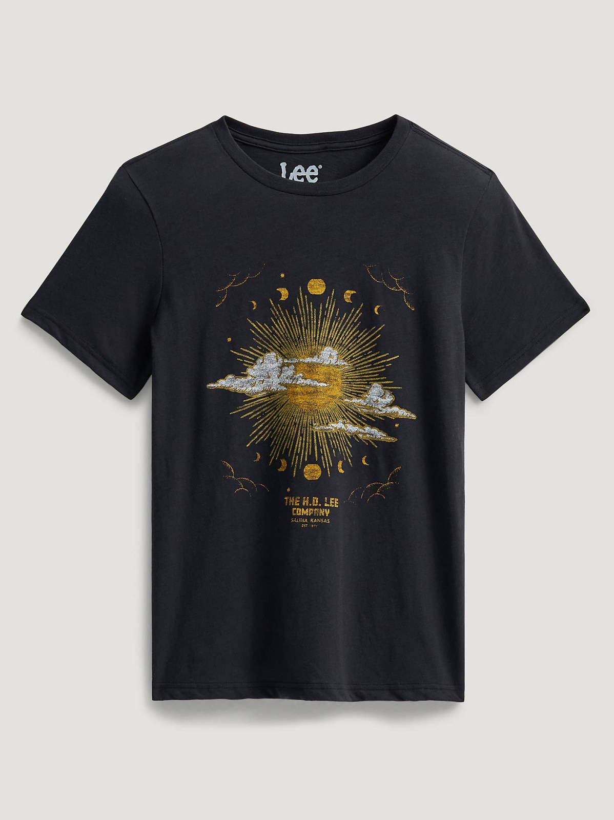 Women's Celestial Moon Phases Graphic Tee