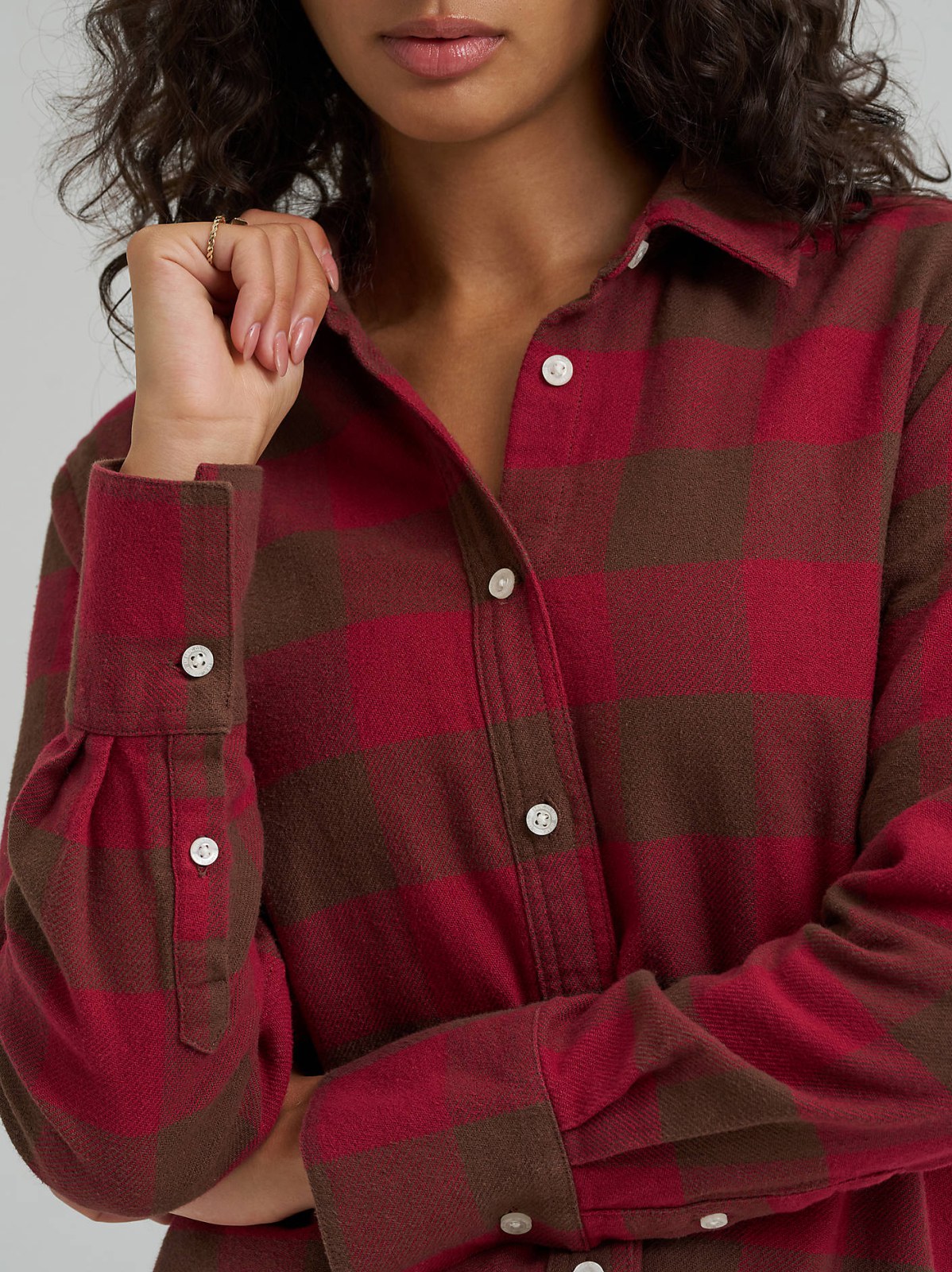 Women's Classic Button Down Shirt - view 3