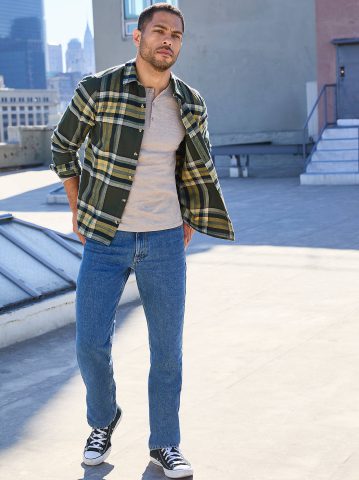 Men’s Relaxed Fit Straight Leg Jean