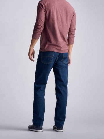Men's 100% Cotton Regular Fit Straight Leg Heavyweight Jean — alternate view