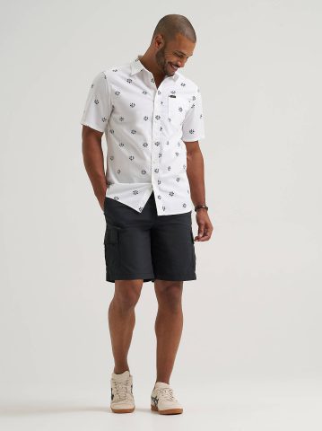 Men's Short Sleeve All Purpose Button Down Shirt